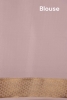 Pure Contrast Mysore Crepe Silk Saree